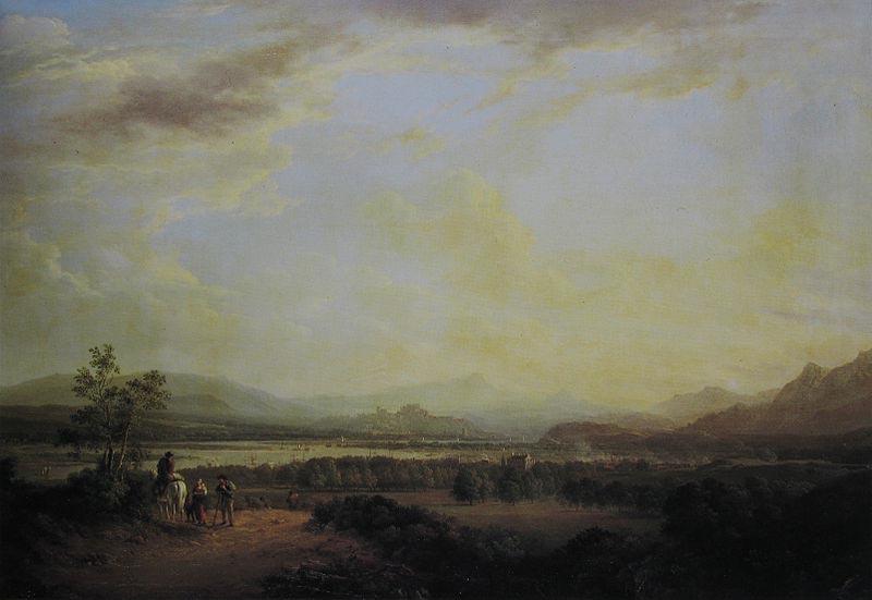  A View of the Town of Stirling on the River Forth